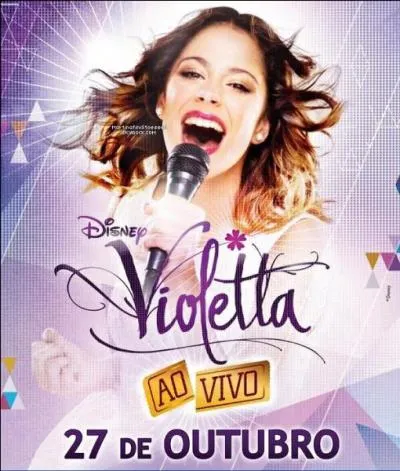 Dans quel pays le concert Violetta ao Vivo s'est -il produit ?