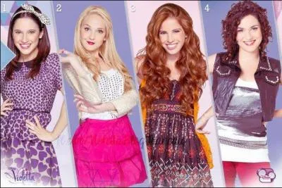 Quelle est la chanson de Camila, Francesca, Ludmila et Nata dans la saison3 ?