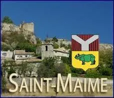 Nous partons à Saint-Maime. Commune Bas-Alpine, elle se situe en région ...