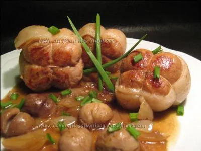 Quand elles ne sont pas faites avec du veau, avec quoi sont gnralement ralises les paupiettes ?