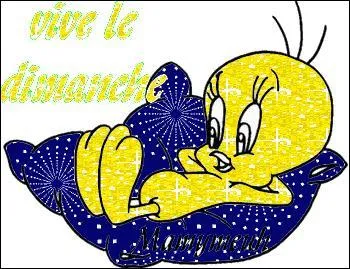 Quel jour de la semaine Titi attend-il avec impatience ?