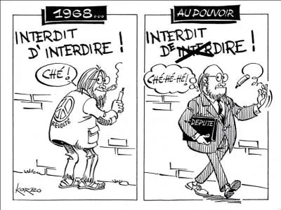 Mon dixième fut un des leaders de 68 avec Cohn-Bendit et Sauvageot, mais il n'a pas fondé : 'La Jeunesse communiste révolutionnaire'.