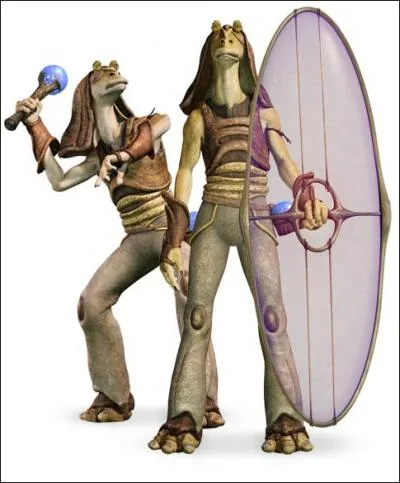 Comment s'appelle le chef des Gungans ?