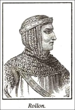 En 911 le chef viking Rollon reçoit de Charles le Simple un territoire qui deviendra le duché de Normandie.