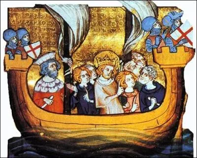 Saint Louis est mort à Tunis lors de la dernière croisade. Il fut canonisé en 1297 par le pape Boniface VIII, vingt sept ans après sa mort.