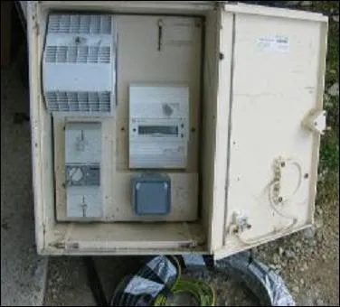 Quelle est la norme appliquée sur le coupe-circuit à fusible de ce coffret électrique ?