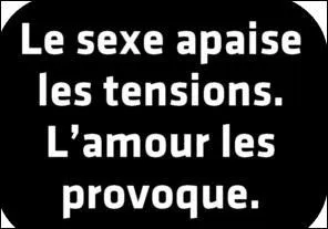'Notre problème est de l'ordre sexuel ? C'est ridicule, nous n'avons pas de rapport' . De qui est cette citation 'judéo new-yorkaise' ?