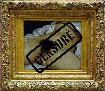 Qui a peint 'L'Origine du monde du monde' où l'on voit en gros plan un sexe poilu de femme ?