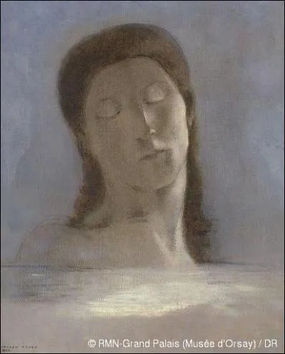 Qui a peint "Les yeux clos" ?