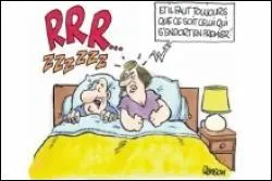 Que fait une personne atteinte de roncopathie ?