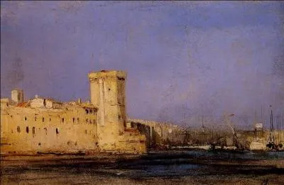 Qui a peint "Un fort au bord de la mer" ?