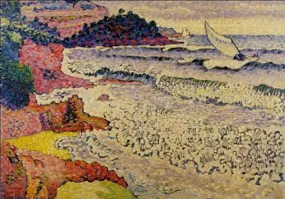 Qui a peint "La Mer clapotante" ?