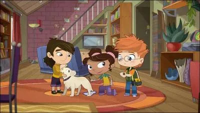 Comment se nomme ce labrador qui a été mal éduqué dans son enfance ?