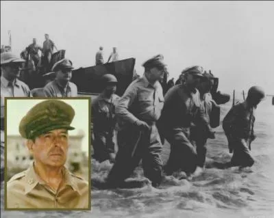 En Octobre, le général Mac Arthur et ses troupes commencent face aux japonais, au large des Philippines, dans le but d'un débarquement, la plus grande bataille navale de l'histoire...