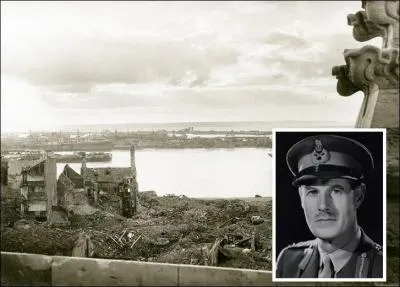 Le 5 septembre 1944 débutait le bombardement allié d'une ville normande, qui fit plus de 2000 morts civils, afin d'en chasser l'occupant nazi. Quelle est cette ville détruite à près de 80% ?