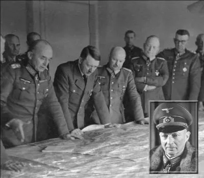 Ayant perdu la confiance d'Hitler à la suite de ses contre-attaques échouées en Normandie, ce général est remplacé au commandement du groupe d'armées B par Walter Model...