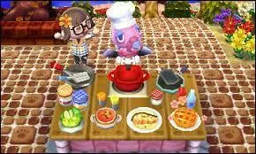 Quelle activité devons-nous faire le plus souvent afin de récolter des ingrédients ?