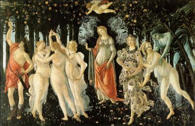 Donnez-moi le titre de cette toile de Botticelli :