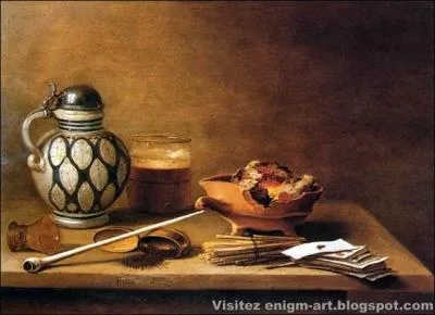 Qui a peint "Nature morte au verre de bière" ?