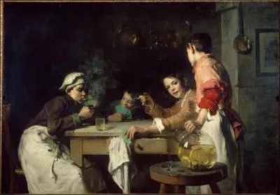 Qui a peint "Les joueurs de cartes" ?