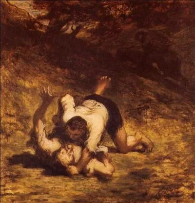 Qui a peint "Les Voleurs et l'âne" ?