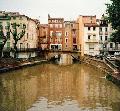 Pont piétonnier, un des deux derniers en France à être habité, datant du 1er
siècle, situé à Narbonne dans l'Aude il s'appelle le pont...