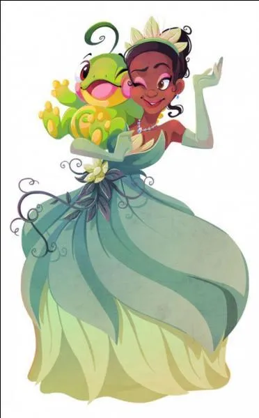 Tiens, où est passé Naveen ? Aurait-il cédé sa place à ____ ? Ma foi, Tiana semble trouver cela plutôt normal.