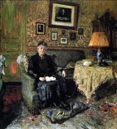 Qui a peint "Madame Adrien Bénard dans son salon" ?