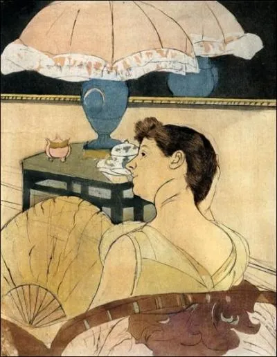 Qui a peint "Au salon" ?