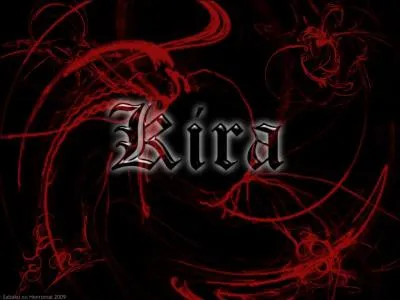 De quel mot anglais vient le surnom "Kira" ?