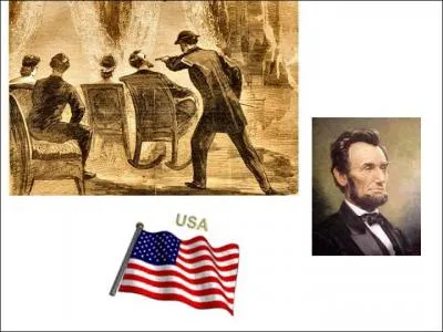 Le 16e président des Etats-Unis fut tué par balle par …, fervent partisan de l’esclavage.