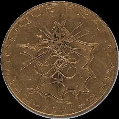 Quelle était la valeur de cette pièce en 1984 ?