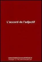 Adjectifs de couleur - Quel est l'accord fautif ?