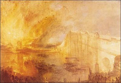 Qui a peint "L'incendie du Parlement" ?