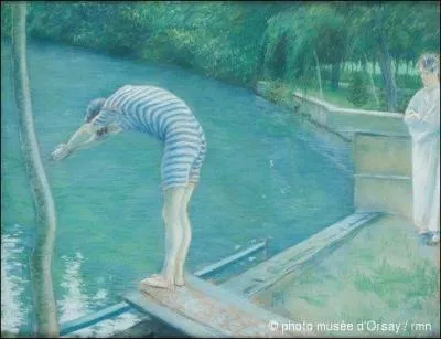 Qui a peint "Le nageur" ?