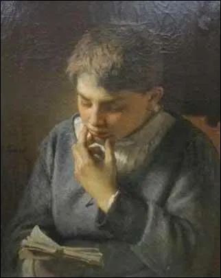 Qui a peint "Enfant lisant" ?