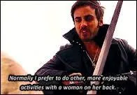 Que dit Crochet quand Emma est sur le dos au Lac Nostos (saison 2, épisode 9) ?