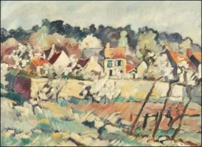 Qui a peint "Printemps à Choisel" ?