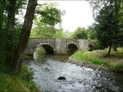 Ce pont qui traverse l'Isle entre la Haute-Vienne et la Dordogne à Jumilhac-le-Grand, date du XIVe siècle, il se nomme :