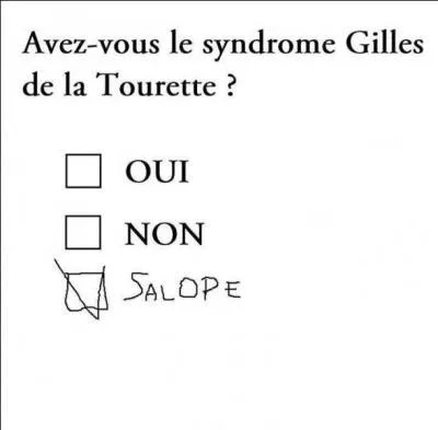 Celui-ci, dans ma grand bonté et pour me faire pardonner du précédent, je vous le donne en 'rigolant'. En voulez-vous ?