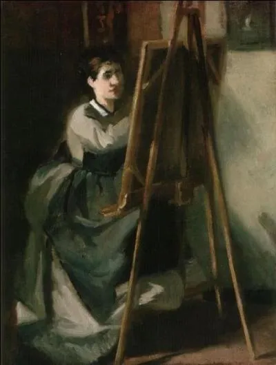 Qui a peint "La jeune élève" ?