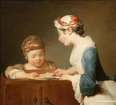 Qui a peint "La jeune maîtresse d'école" ?