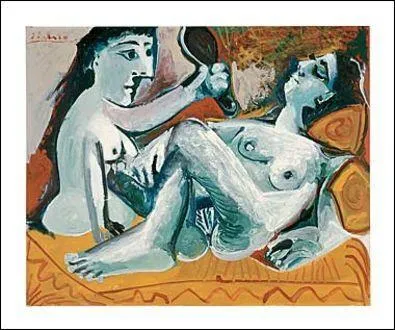 Qui a peint "Les deux amies" ?