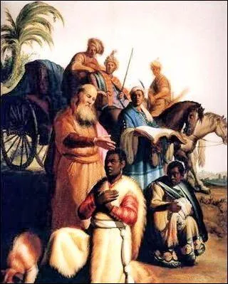 De quel peuple faisait partie cet eunuque, baptisé par un des premiers diacres de Rome, Philippe l'évangéliste ?