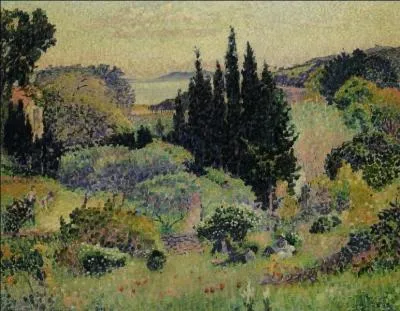 Qui a peint "Cyprès" ?