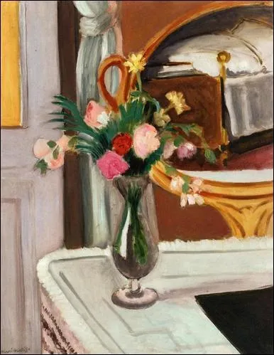 Qui a peint "Dans le miroir" ?