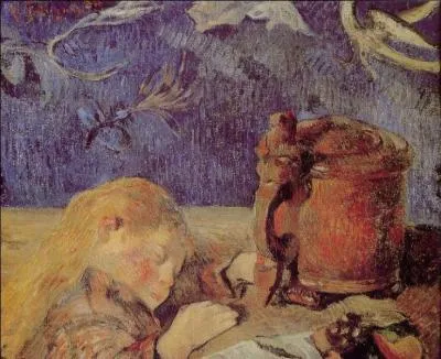 Qui a peint "Enfant endormi" ?