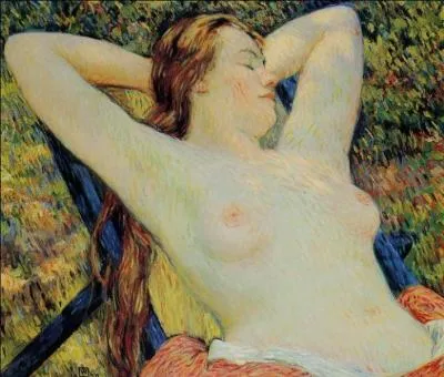 Qui a peint "La Sieste du modèle" ?