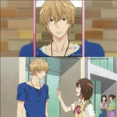 Pour quelle raison décide-t-elle de prendre une photo de Kyoya ?