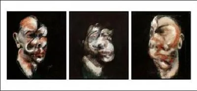 Qui a peint "Trois études de tête pour trois têtes d'homme" ?